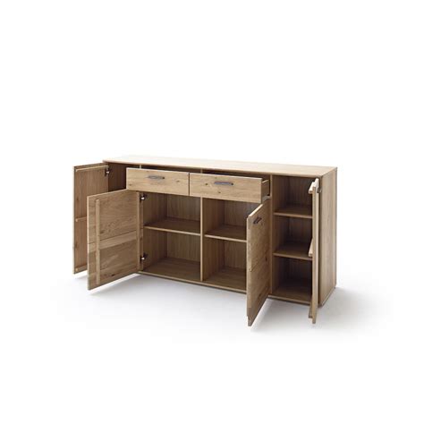 Portland 184cm Assembled Sideboard Modern Wood Collections 3988