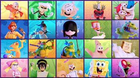 Check Out The Nickelodeon All Star Brawl Character Launch Roster