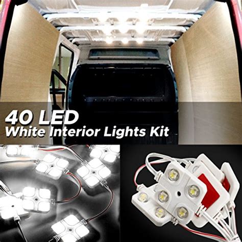 Mictuning 12v 40 Leds Van Interior Ceiling Light Kits For Trailers
