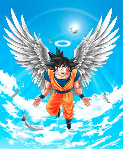 Imagenes de dragon ball z goku. Goku angel