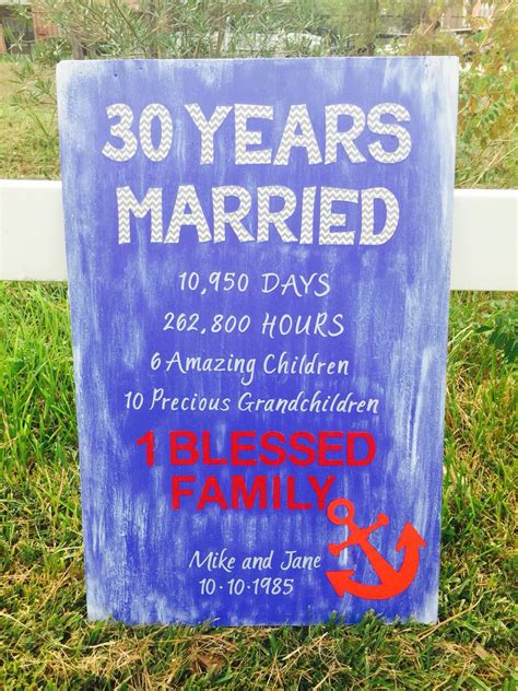 Maybe you would like to learn more about one of these? 30th Anniversary Gift for My Parents | 30th anniversary ...