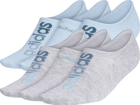 adidas linear superlite ii no show socks 6 pack shopstyle
