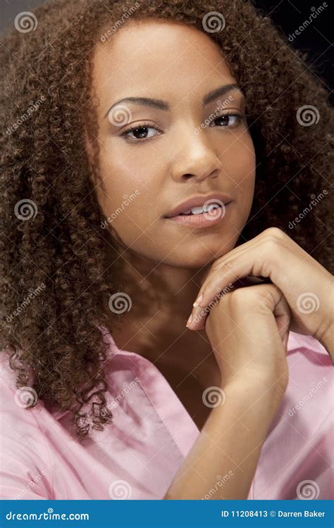 Beautiful Mixed Race African American Girl Stock Image Image Of Smile Mixed 11208413