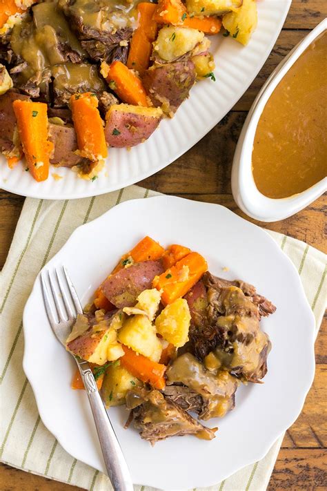 Allow the pot to heat up for several minutes until it gets nice and hot. Instant Pot Old-Fashioned Pot Roast with Video • Bread ...