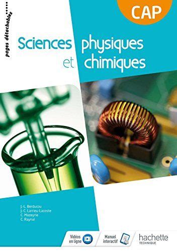 Télécharger Sciences Physiques Et Chimiques Cap Consommable