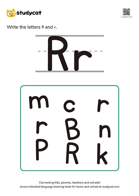 To increase your chances of having your letter published, lea. Letter 'Rr' Writing Worksheets | Printable English PDF