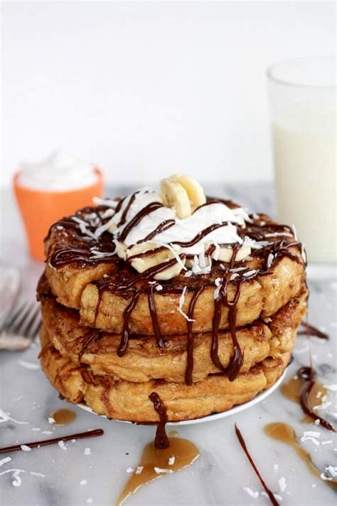 Is it okay if i add half a cup of buttermilk? caramelized coconut banana bread waffle french toast ...