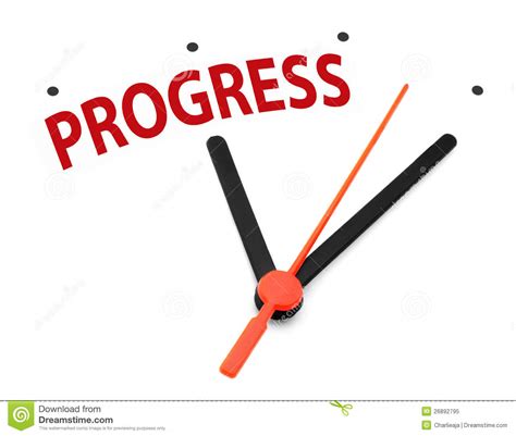 Time For Progress Royalty Free Stock Photo - Image: 26892795