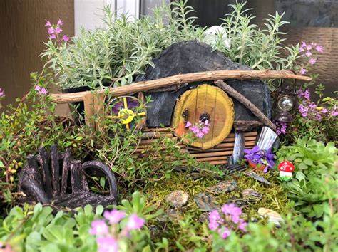 Miniature Hobbit House Use To Compare Gardening Nirvana
