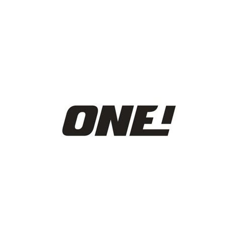 The Word One And The Number 1 Logotipos De Diseño Gráfico Logo