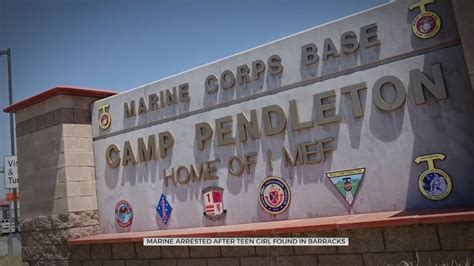 Camp Pendleton Marine Accused Of Sexually Assaulting 14 Year Old Girl
