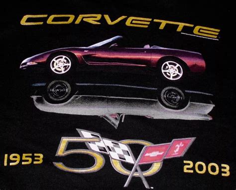 A Black Corvette Shirt With The Number Fifty Five On Its Front And An