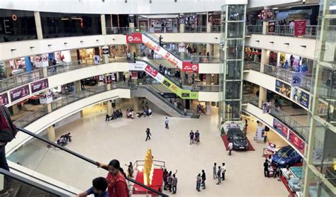 The store is four stories tall, excluding the basement. The Great Indian Mall Story: The Rise of the shopping ...