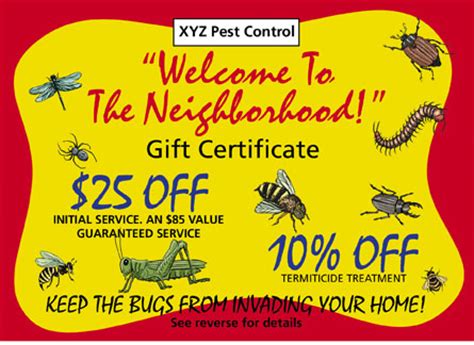 There's a lot of noise about ways to market your pest control company. 14 Brilliant Pest Control Direct Mail Postcard Advertising ...