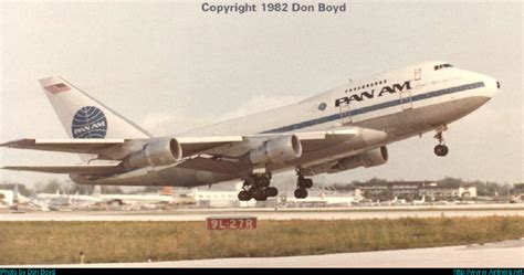 Boeing 747sp 21 Pan American World Airways Pan Am Aviation Photo