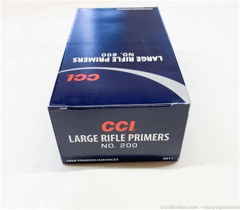 Cci Large Rifle Primers 200 Box Of 1000 10 Trays Of 100 Shop