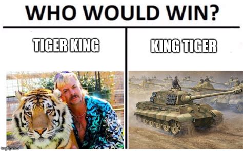 Who Would Win Tiger King Or King Tiger Imgflip