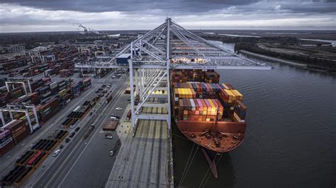 Port Of Savannah Marks Milestone Harbor Deepening Complete Georgia