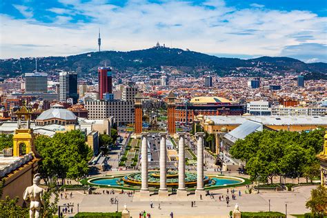 Urban Landscape Of Barcelona Spain Picture And Hd Photos Free