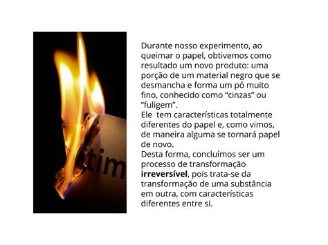 Queima De Papel é Um Fenômeno Físico Ou Químico