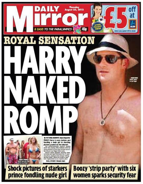 Prince Harrys Nude Las Vegas Photos Forced Palace Media Blackout Nz