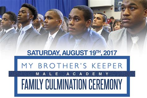 Community Join Us For My Brothers Keeper Buffalo Male