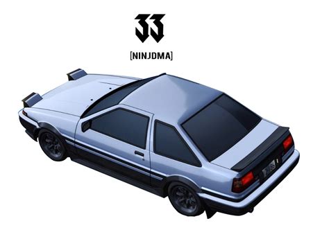 Initial D 86 Render by Ninjdma on DeviantArt png image