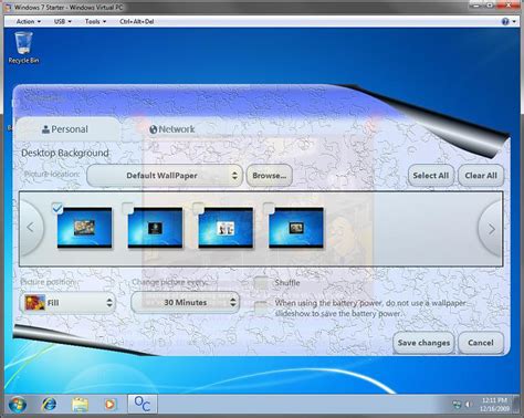 Desktop Background Wallpaper Change In Windows 7 Starter Tutorials