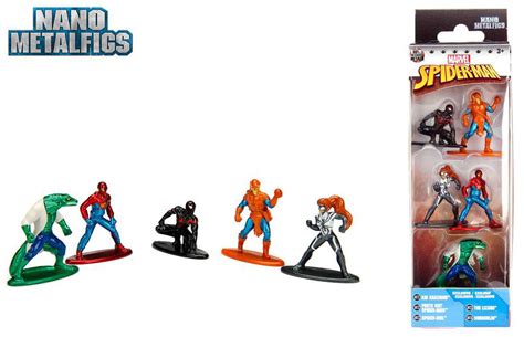 Marvel Spiderman Nano Metalfigs Wave 2