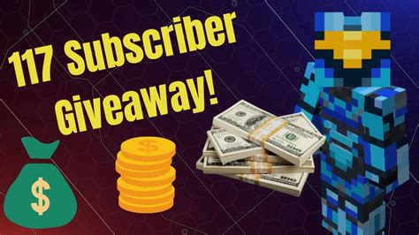 117 Subscriber Special Featuring Hypixel Skyblock Giveaway Youtube