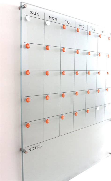 We Are Excited To Offer These New Floating Dry Erase Calendars These