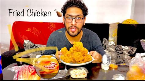تحدي اكل ٨ قطع دبابيس فراخ حار 🌶 مع تجربة مطعم Pavana Fried Chicken 🔥🍗 Youtube