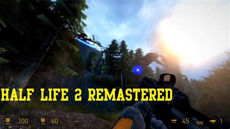 Half Life Remastered K Ultra Graphics Mod Rtx Gameplay Youtube