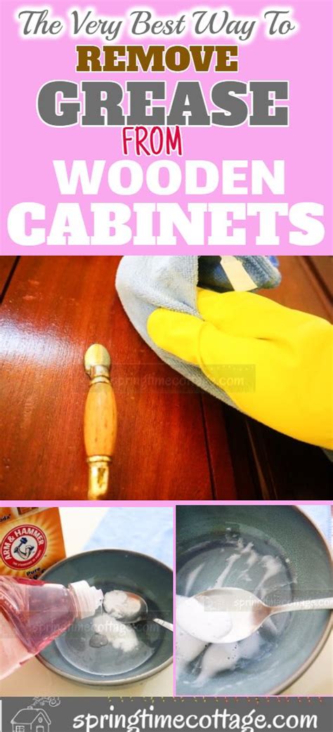 Wood cabinets are very beautiful, but they can be a bit tricky to clean. How To Remove Grease From Wood Cabinets Without Damage ...