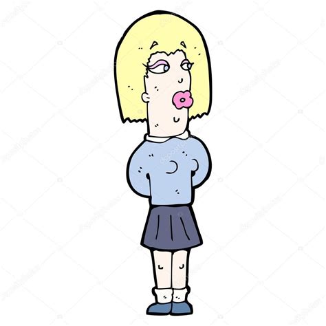 Personagem De Desenho Feio Feminino