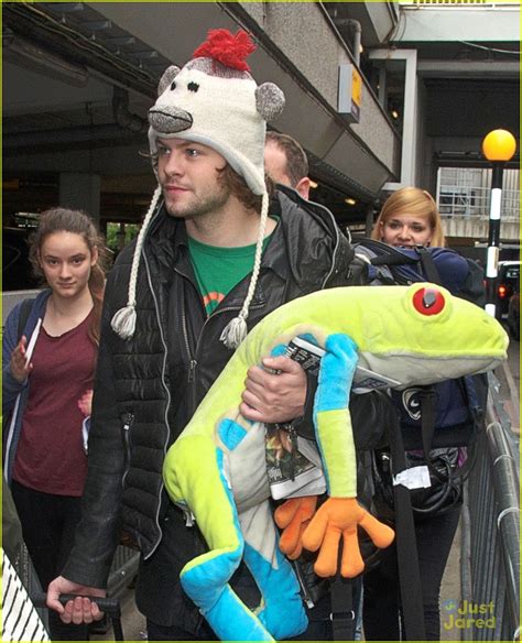 The Wanted Jay Mcguiness Carries Froggy Friend At The Aiport Photo 569700 Photo Gallery