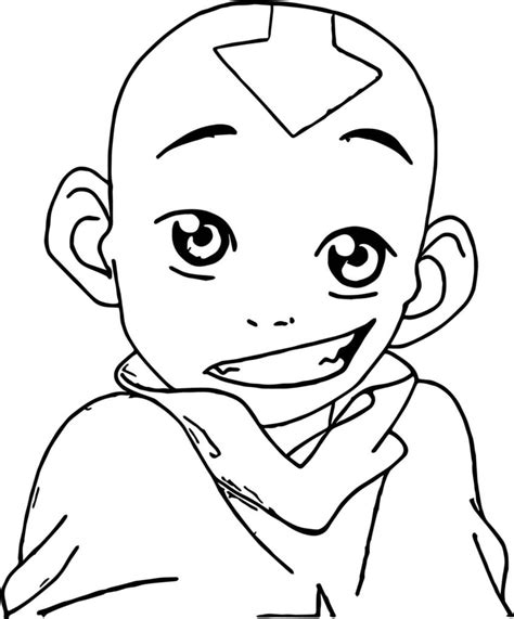 Dibujos De Avatar La Leyenda De Aang Para Colorear