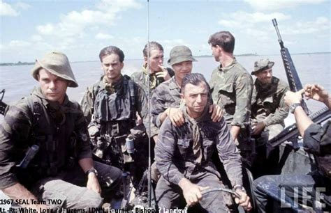 Vietnam War Us Navy Seals Unknown Location Hazey Grainey 1968 8x10