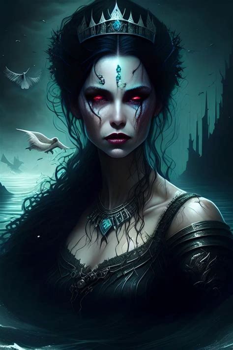 Fantasy Demon Gothic Fantasy Art Fantasy Art Women Fantasy Artwork Character Portraits