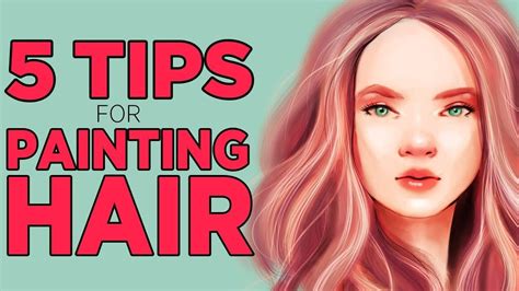 5 Tips And Tricks For Drawing Hair Digital Art In Photoshop And