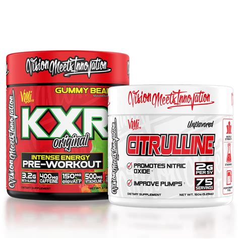 kxr® pre and pump powder stack