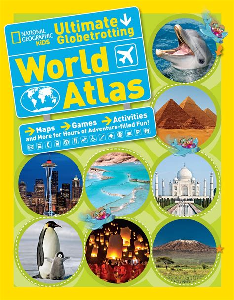 Buy National Geographic Kids Ultimate Globetrotting World Atlas S