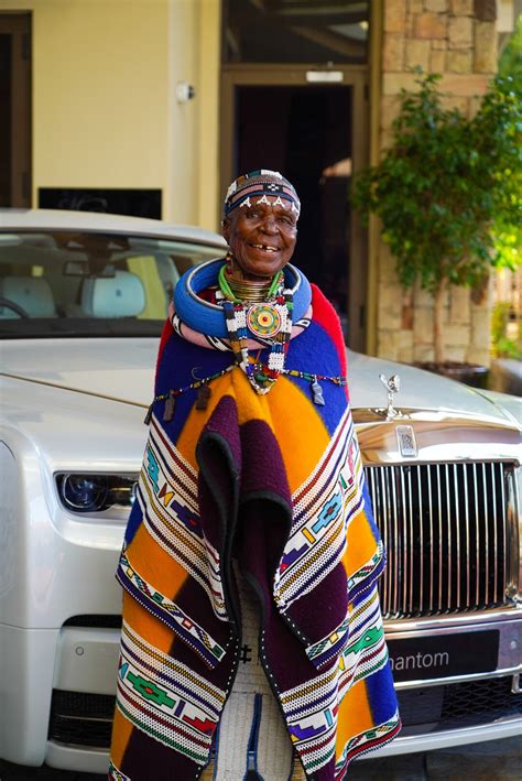 Renowned Artist Dr Esther Mahlangu Gives Rolls Royces Phantom A