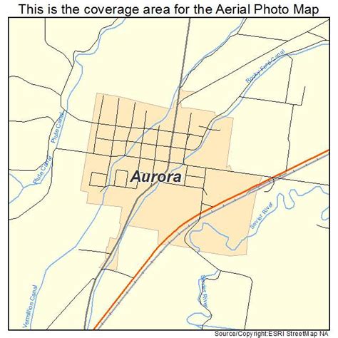 Aerial Photography Map Of Aurora Ut Utah
