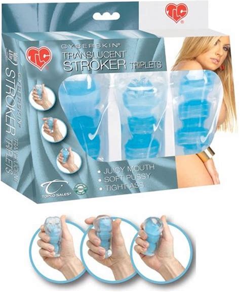 Translucent Stroker Triplets TOY OUTLET Topco All Topco CyberSkin Bol Com
