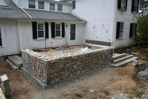 Make sure the layout is level. Raised Patio - Masonry Picture Post - Contractor Talk