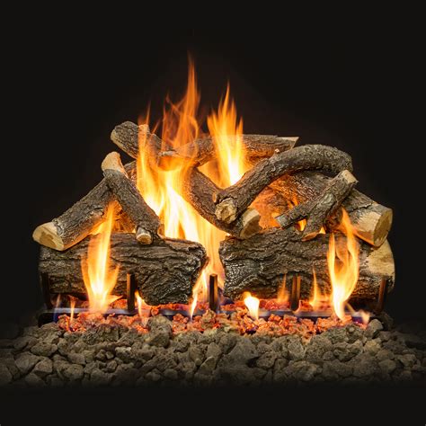 Gas Fireplace Embers And Rocks Fireplace World