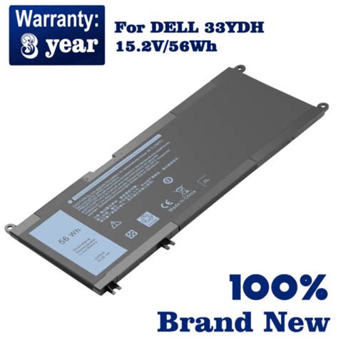 Us 33ydh Laptop Battery For Dell Latitude 3380 3590 3580 3480 3490