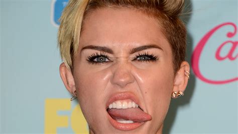 What Is Up With Miley Cyrus Tongue