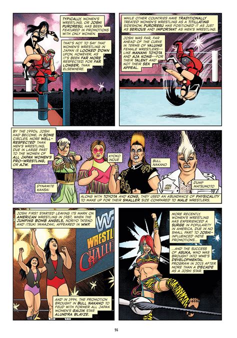 New Pages From The Comic Book Story Of Professional Wrestling